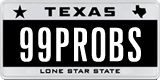 Texas, Vanity Plates