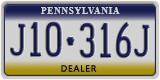 Pennsylvania, Dealer (A12-345A)
