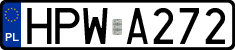 License plates of Poland, Authorities