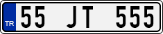License plate of Turkey, Regular plates