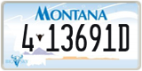 Montana, 1-12345A / 10-1234A