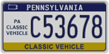 Pennsylvania, Classic Vehicle/Car (C12345)