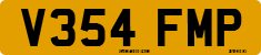 License plate of the United Kingdom, 1983 year system
