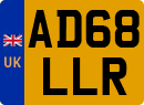 License plate of the United Kingdom, 2001 year system
