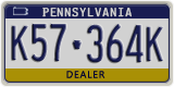 Pennsylvania, Dealer (A12-345A)