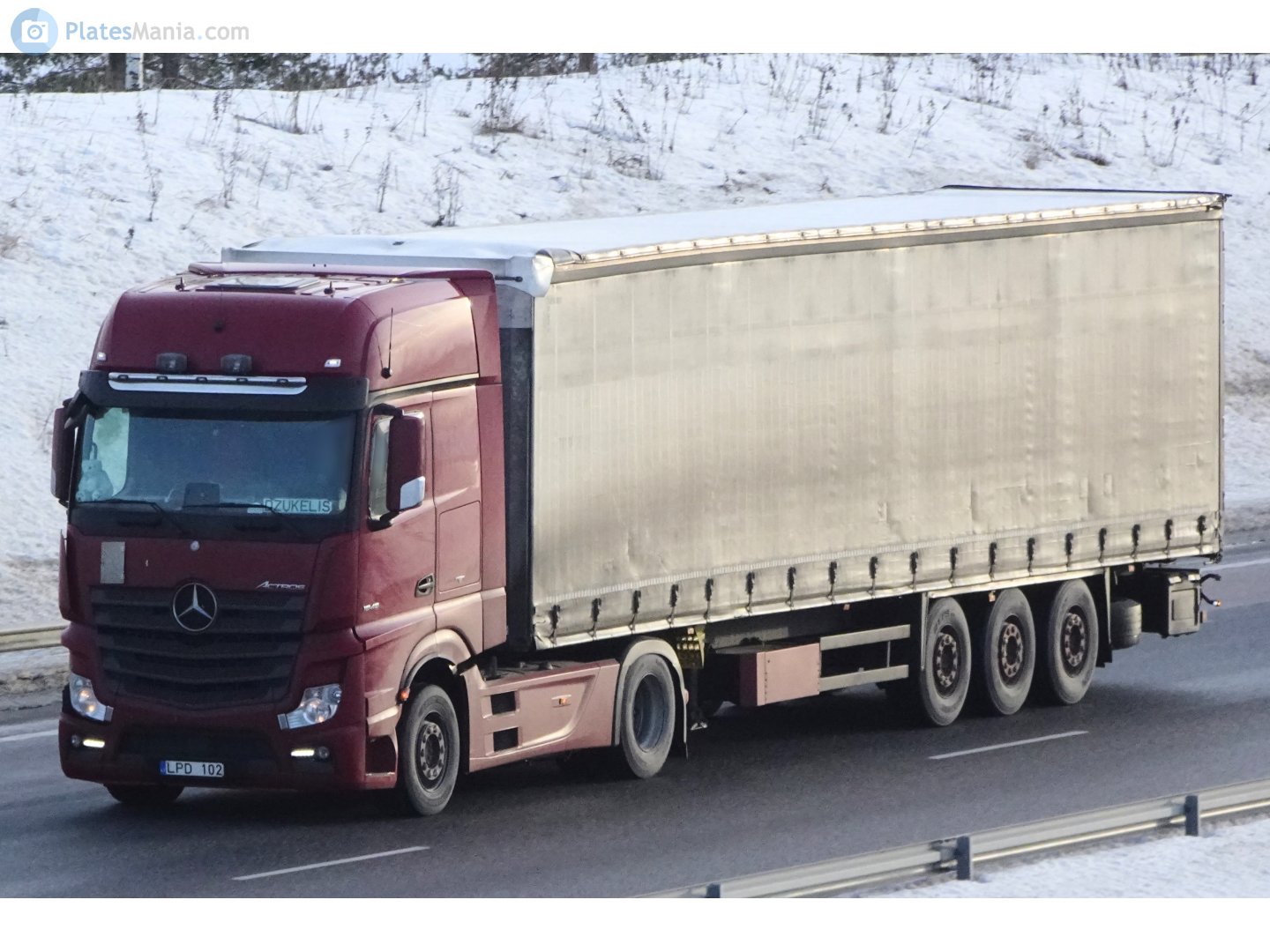 LPD 102, Mercedes-Benz Actros 3rd gen (MP4/MP5), 2011–