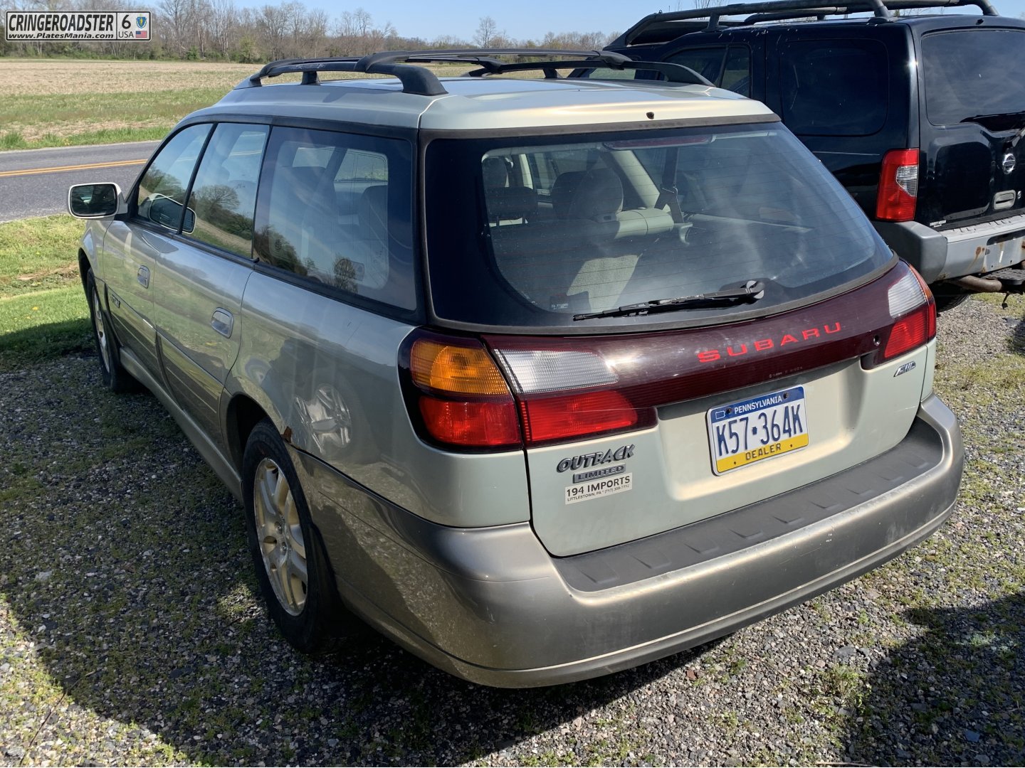 K57-364K, Subaru Outback 2nd gen Wagon (BH), 1999–2003