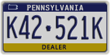 Pennsylvania, Dealer (A12-345A)
