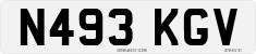 License plate of the United Kingdom, 1983 year system