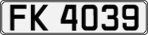 License plate of Norway, Trailers, motorcycles, special vehicles