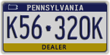 Pennsylvania, Dealer (A12-345A)