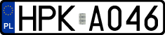 License plates of Poland, Authorities