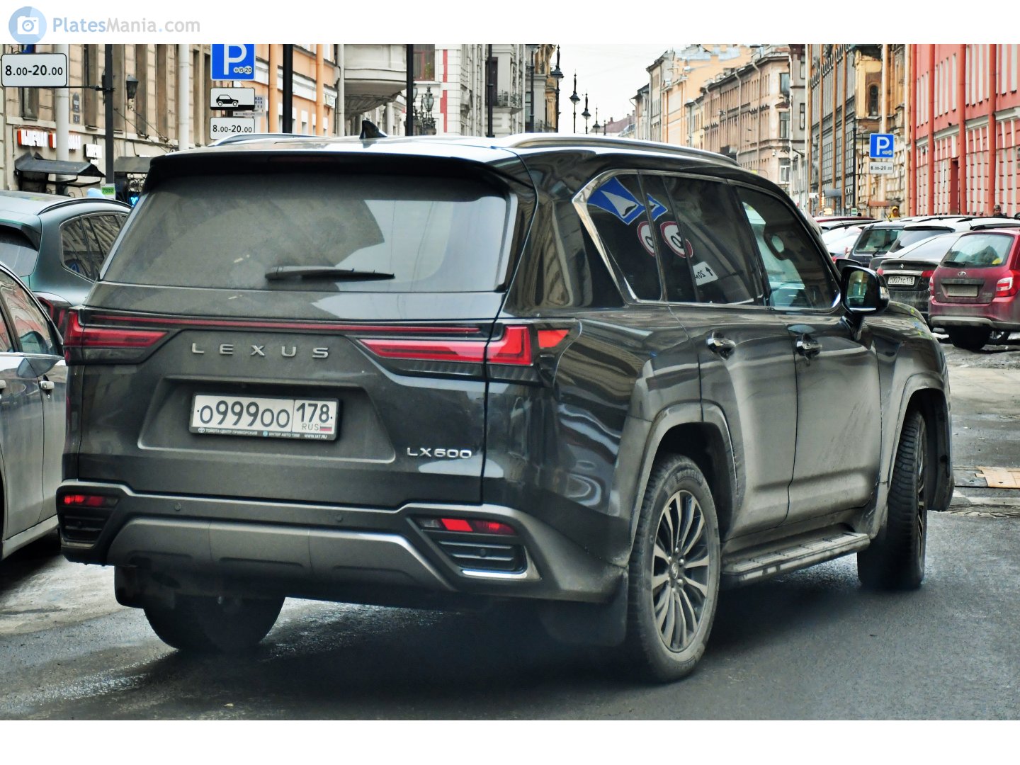 о 999 оо 178, Lexus LX 4th gen (J310), 2021–