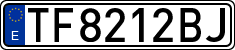 License plates of Spain, 1971 year series