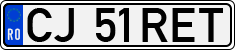 License plate of Romania, Regular plates