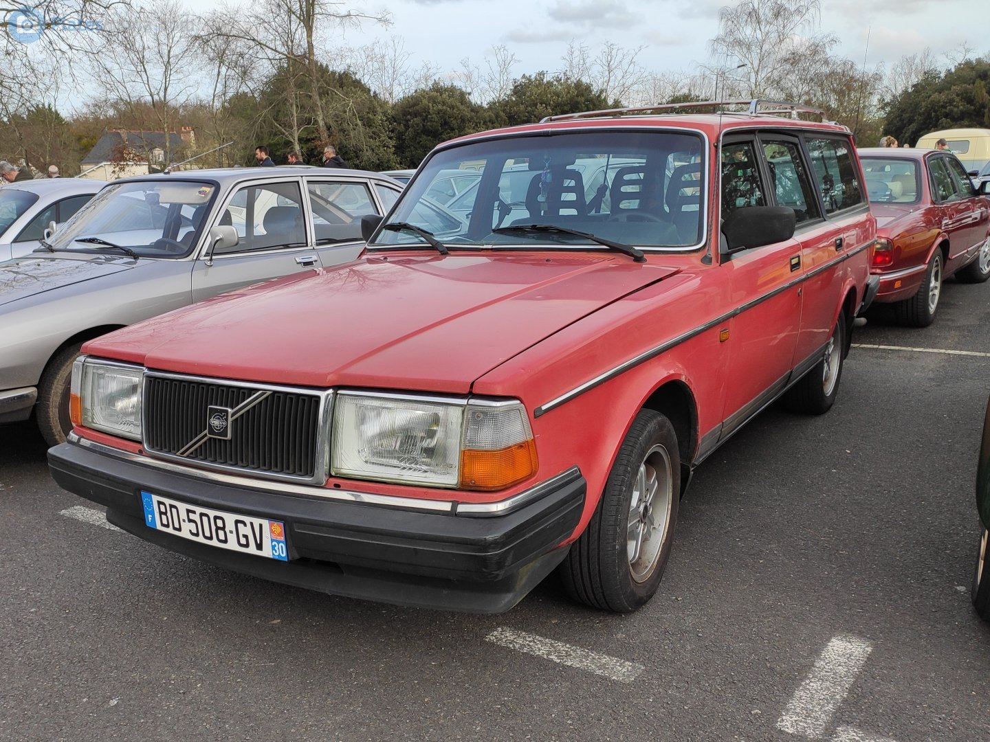 BD-508-GV, Volvo 240-Series 1st gen 5-door Wagon (245), facelift, 1978–1993