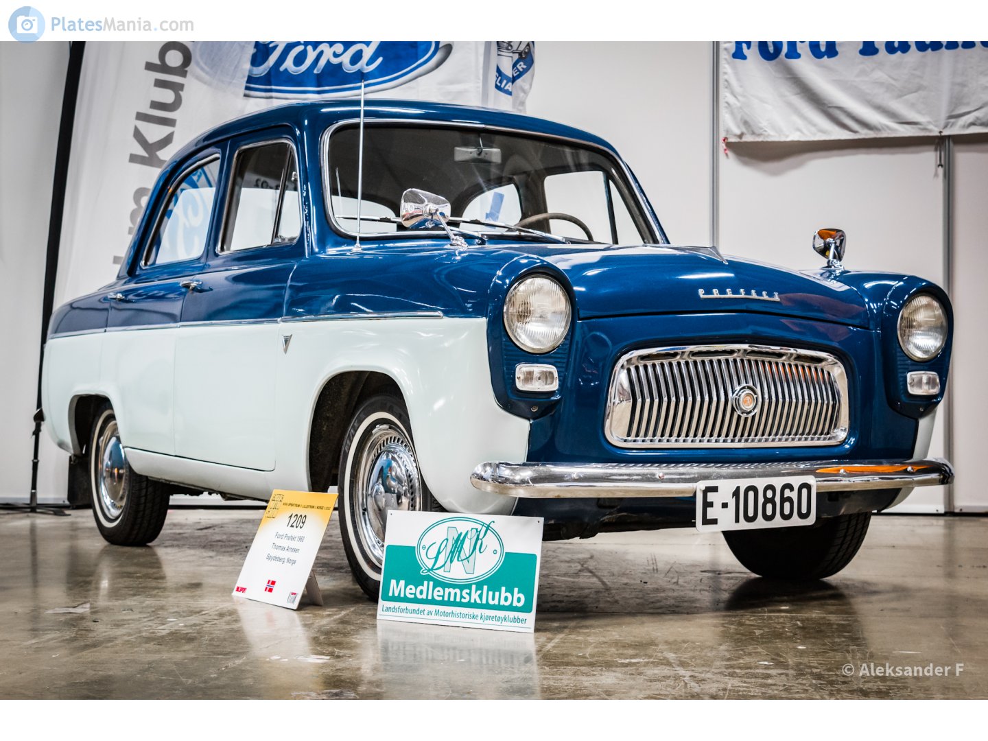 E-10860, Ford Prefect 3rd gen (100E), 1953–1959