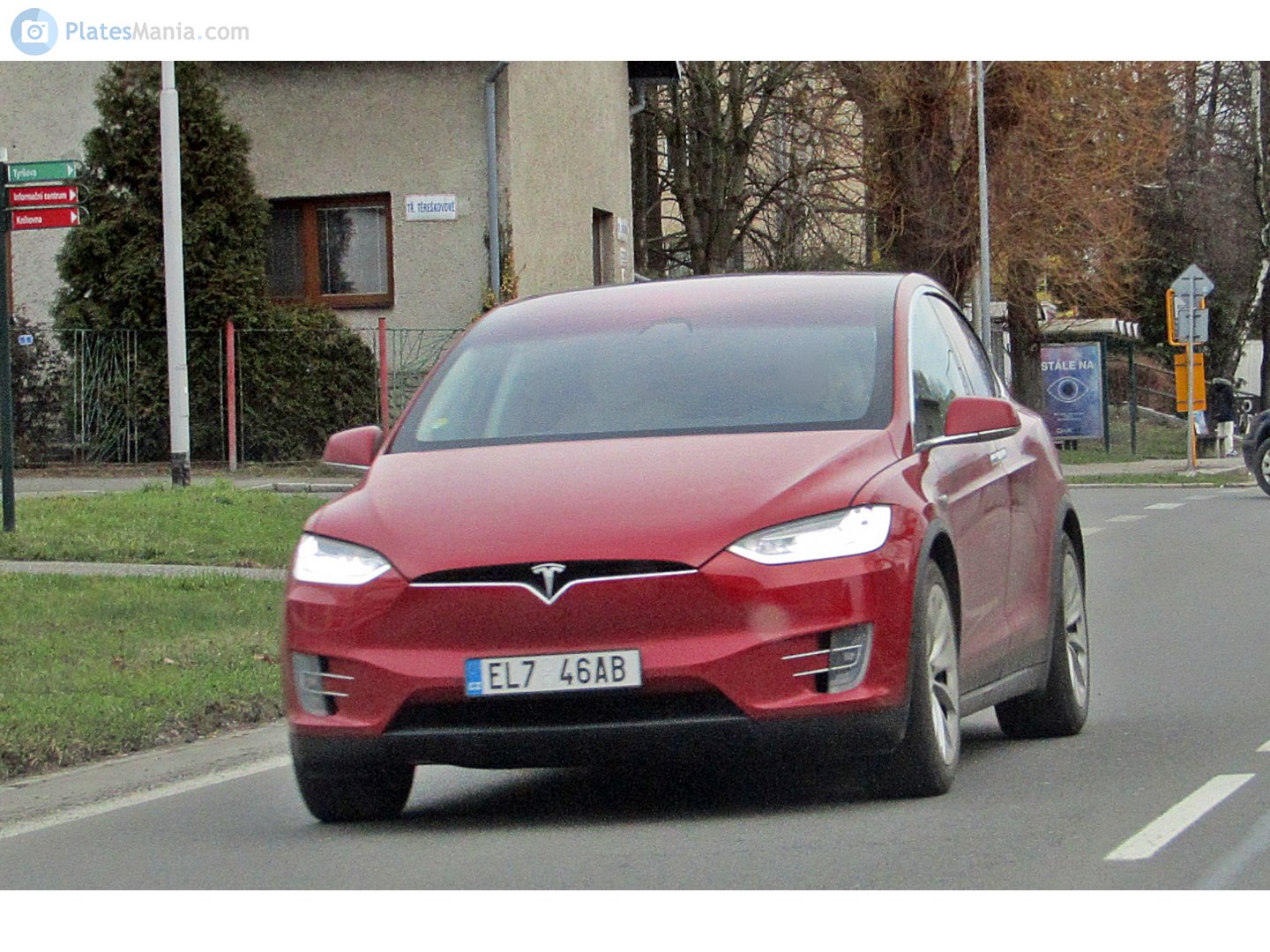 EL7 46AB, Tesla Model X 1st gen (5YJX), 2015–