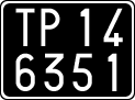 License plate of Italy, Cars (1927 year series)