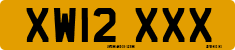 License plate of the United Kingdom, 2001 year system