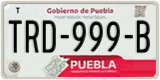 Puebla, Cars (AAA-000-A)