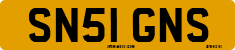License plate of the United Kingdom, 2001 year system
