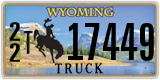 Wyoming, Truck (1(2) 12345)