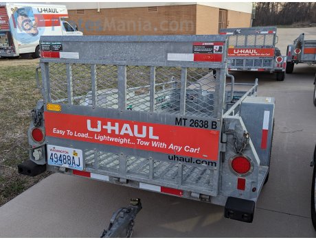 49488AJ, U-Haul Motorcycle Trailer (MT)