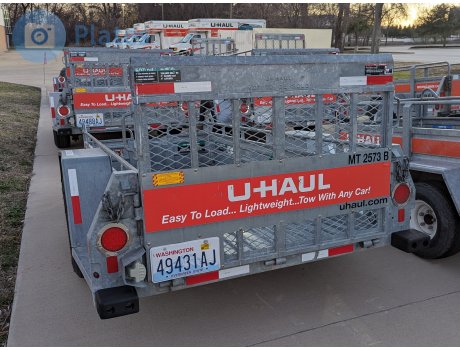 49431AJ, U-Haul Motorcycle Trailer (MT)