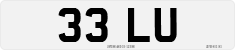 License plate of the United Kingdom, 1932 year system