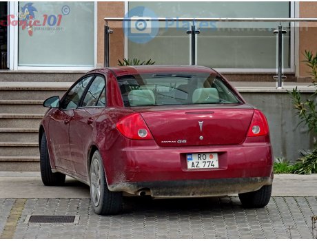 RO AZ774, Pontiac G6