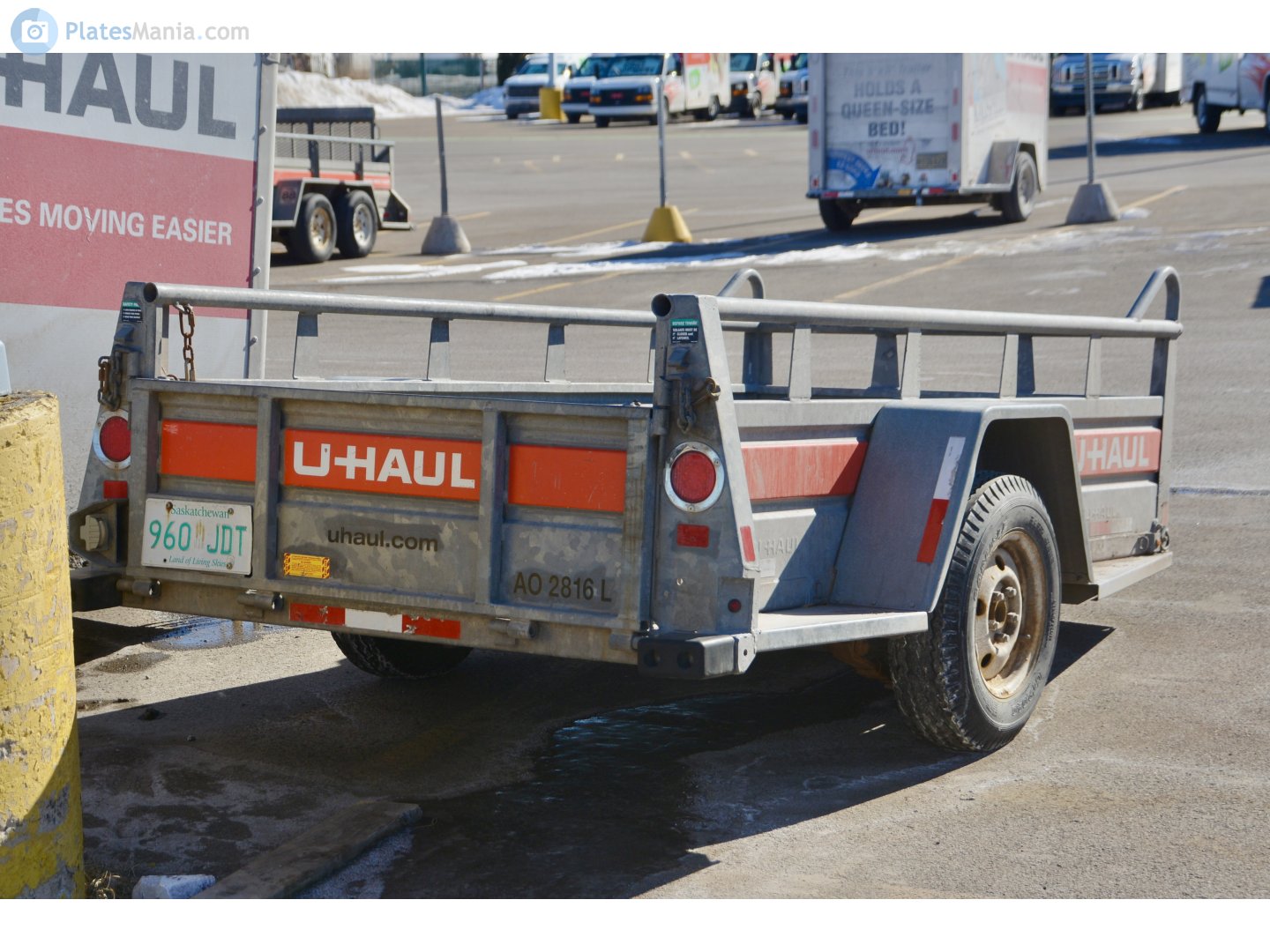 960 JDT, U-Haul 5' x 8' Utility Trailer (AO) 
