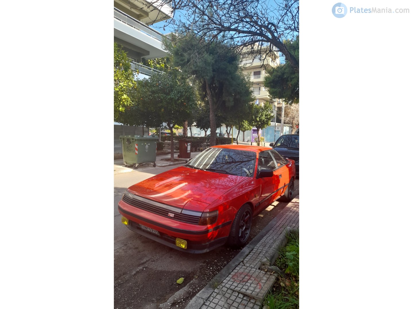 YIN-1715, Toyota Celica 4th gen Liftback Coupé (T160), 1985–1989