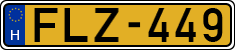 license plates of Hungary, Commercial vehicles (1990)