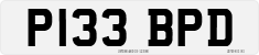 License plate of the United Kingdom, 1983 year system