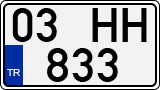 03 HH 833