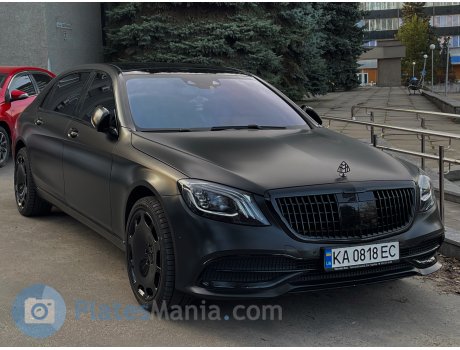 KA 0818 EC, Mercedes-Benz S-Klasse