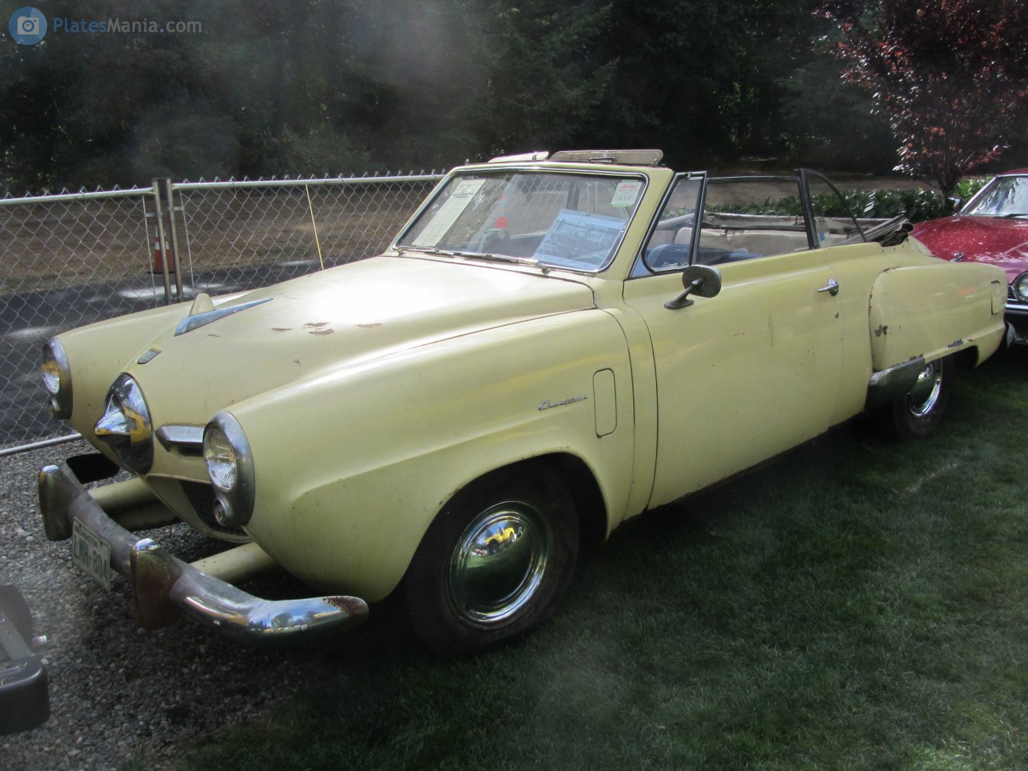 LMH 804, Studebaker Champion 3rd gen 1950 Convertible, 2nd facelift, 1949–1950