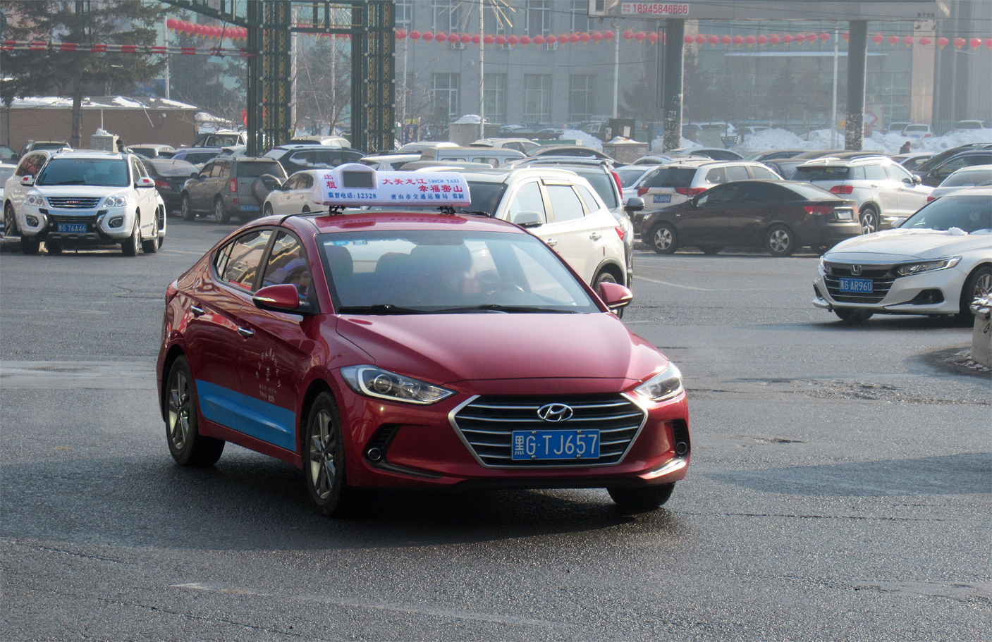 黑G·TJ657, Hyundai Elantra 7th gen (CN7), 2020–2023