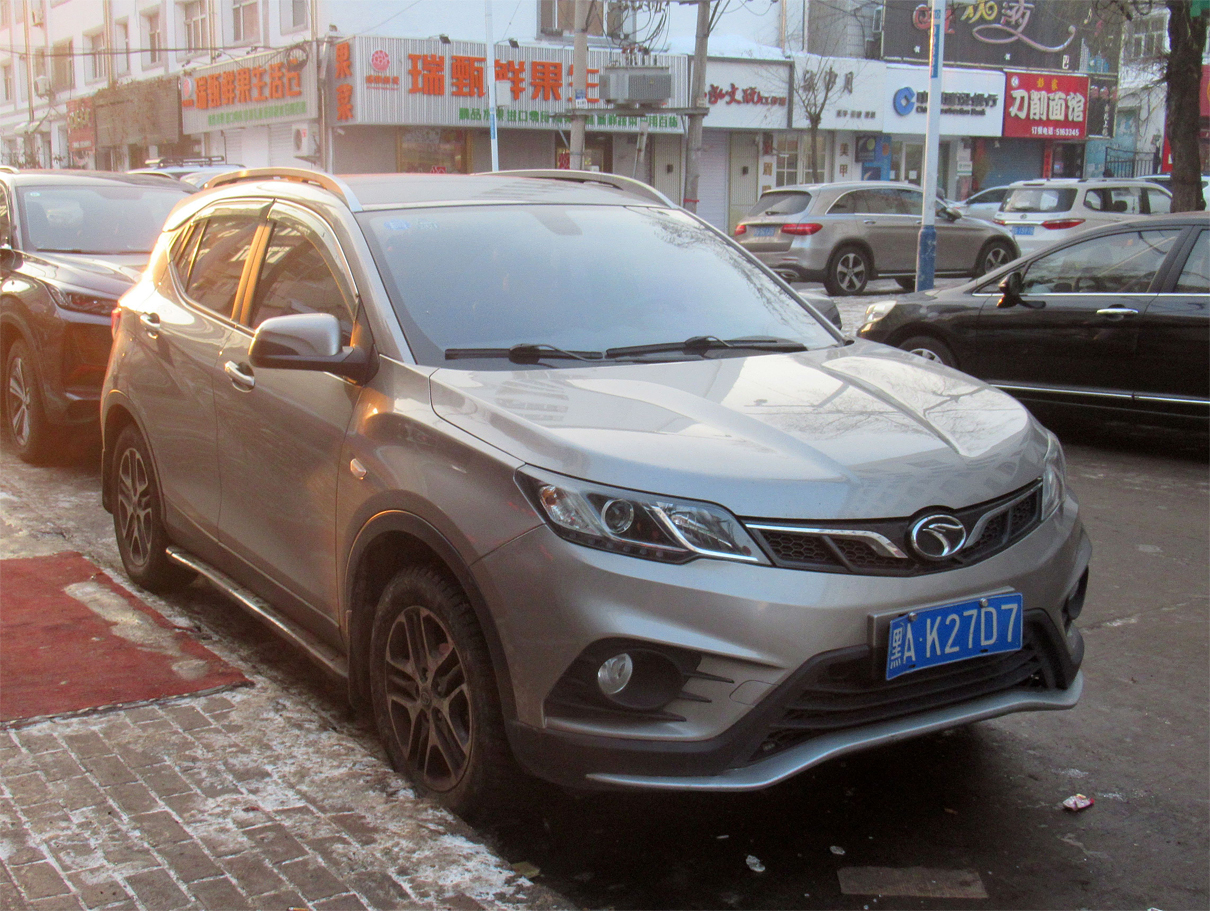 黑A·K27D7, Soueast DX3 