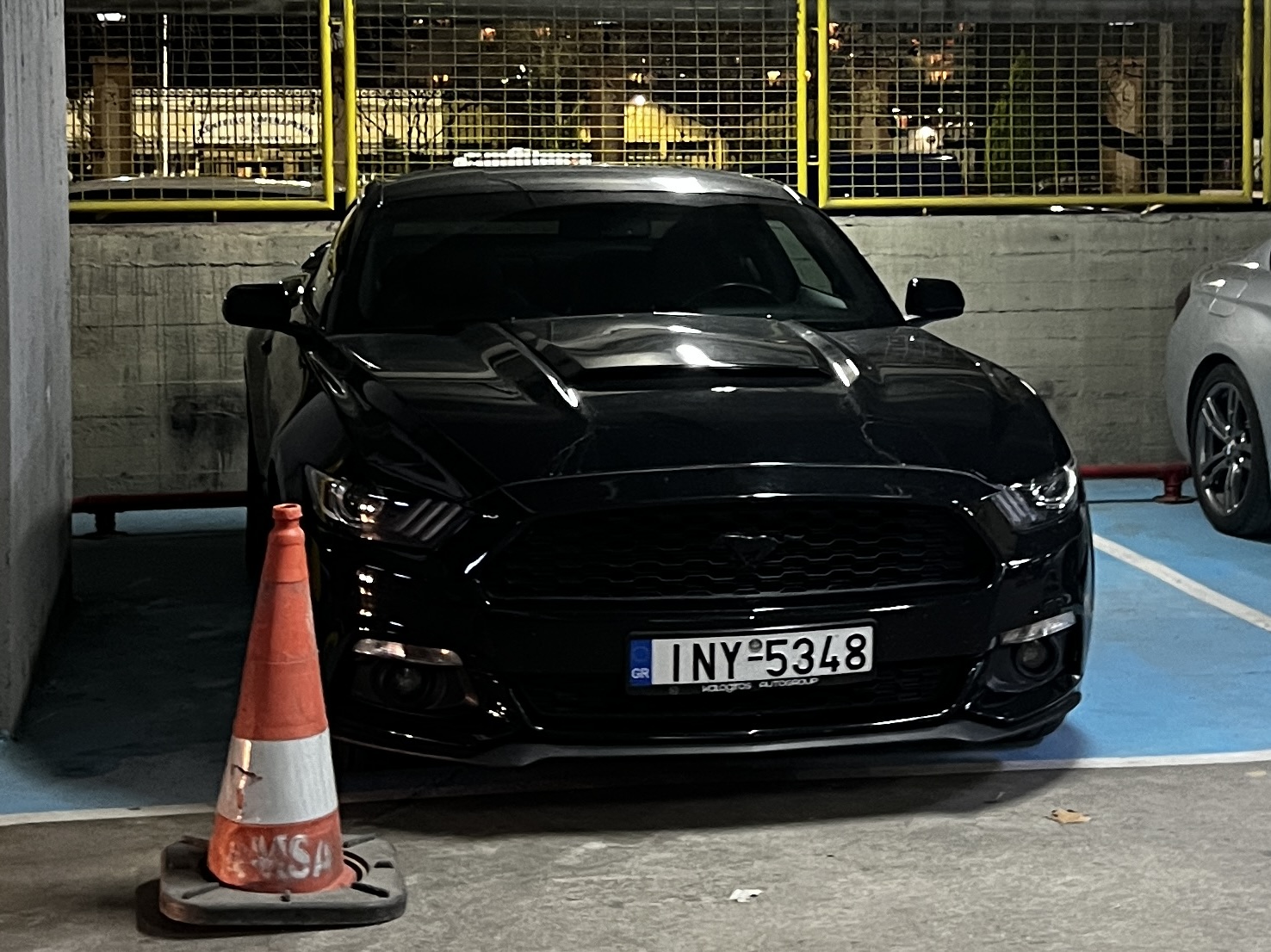 INY-5348, Ford Mustang 6th gen 2-door Coupé (S550), facelift, 2017–2023