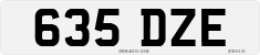 License plate of the United Kingdom, 1932 year system