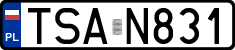 License plates of Poland, Regular car plates