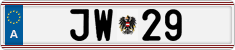 License plate of Austria, Official services and consulates