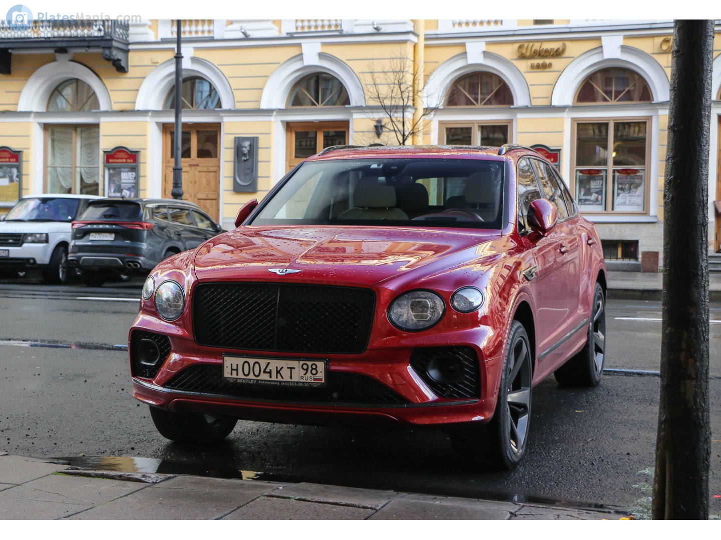 н 004 кт 98, Bentley Bentayga 1st gen (PL71), facelift, 2020–