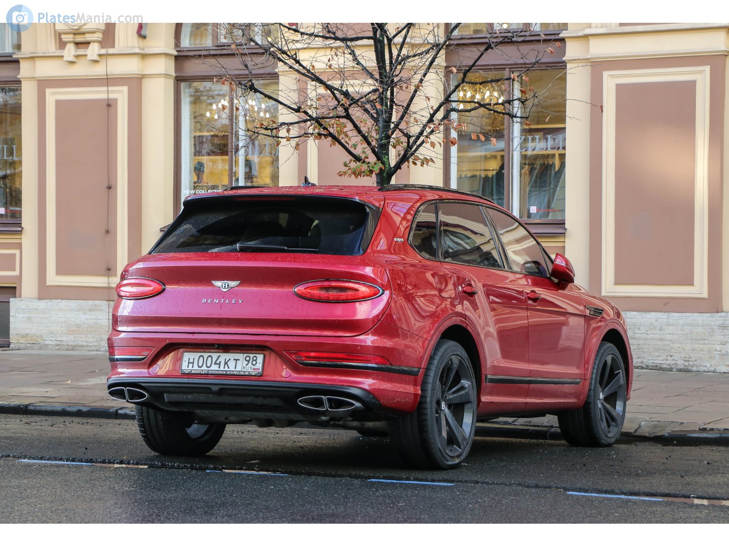 н 004 кт 98, Bentley Bentayga 1st gen (PL71), facelift, 2020–