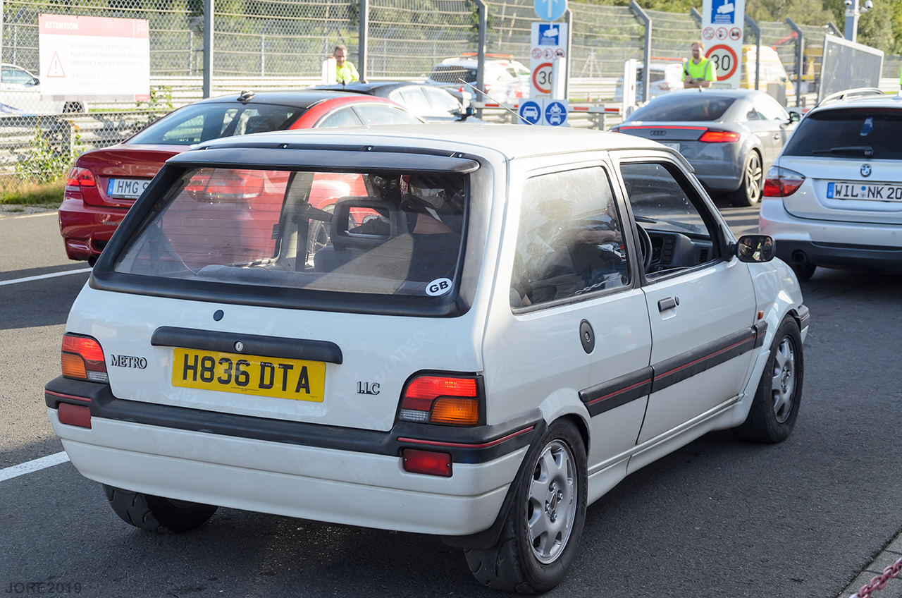 H836DTA, Rover Metro 1st gen 3-door Hatch, 1990–1994