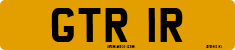 License plate of the United Kingdom, 1963 year system