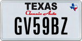 Texas, Specialty plates (GA12BC)