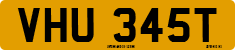 License plate of the United Kingdom, 1963 year system